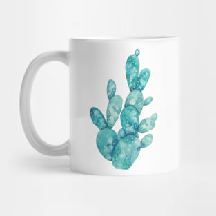 green cactus watercolor  2018 Mug